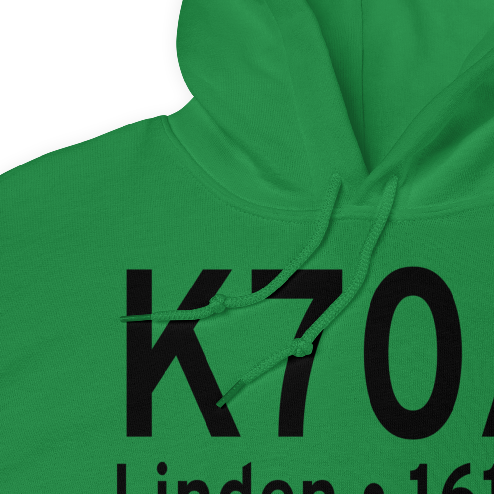 Freddie Jones Field (K70A) ICAO Hoodie Sweatshirt 