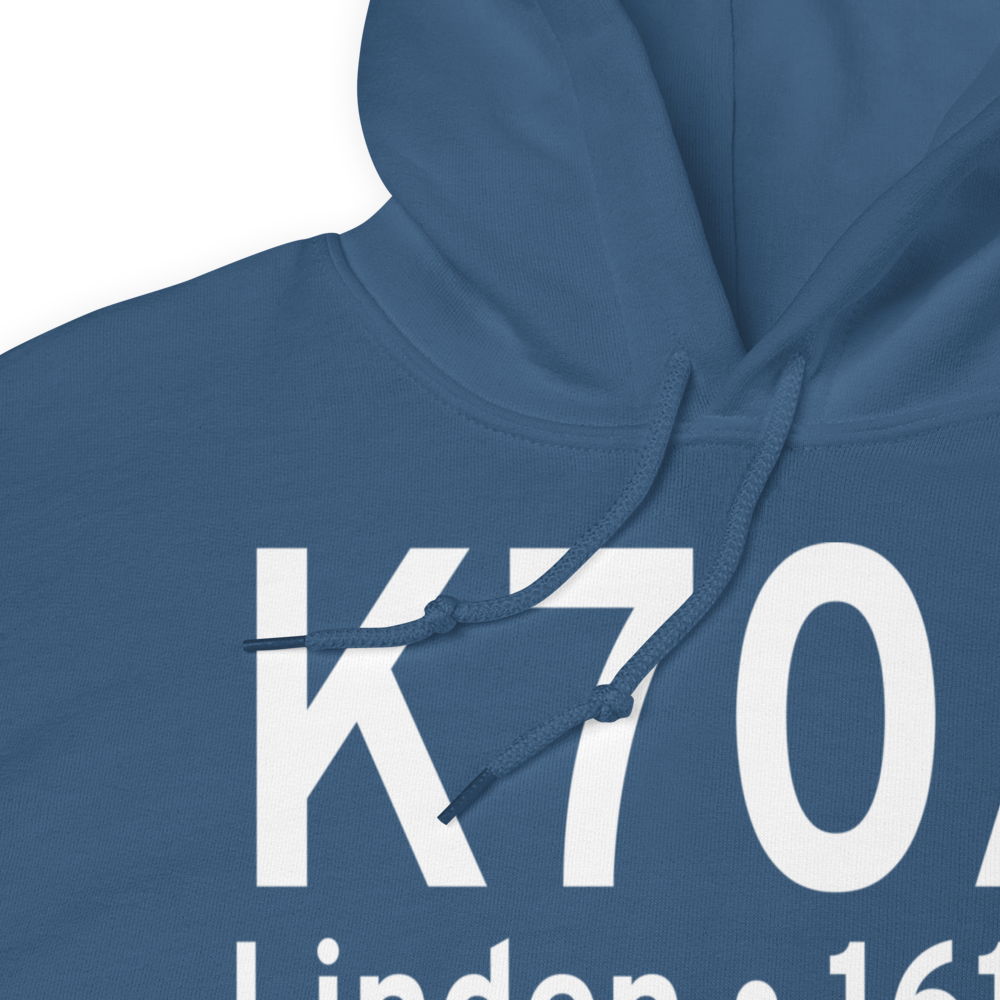 Freddie Jones Field (K70A) ICAO Hoodie Sweatshirt 