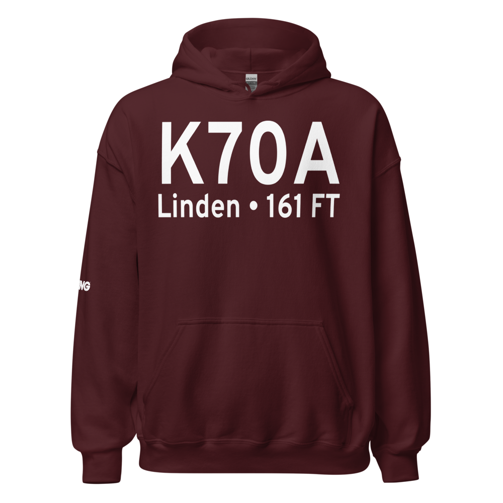 Freddie Jones Field (K70A) ICAO Hoodie Sweatshirt 