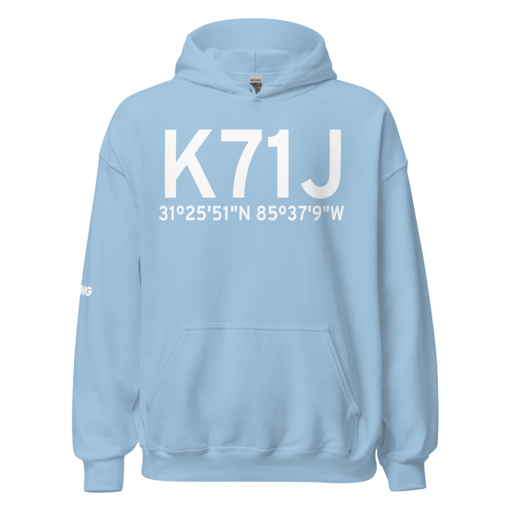 Ozark-Blackwell Field (K71J) ICAO Hoodie Sweatshirt 