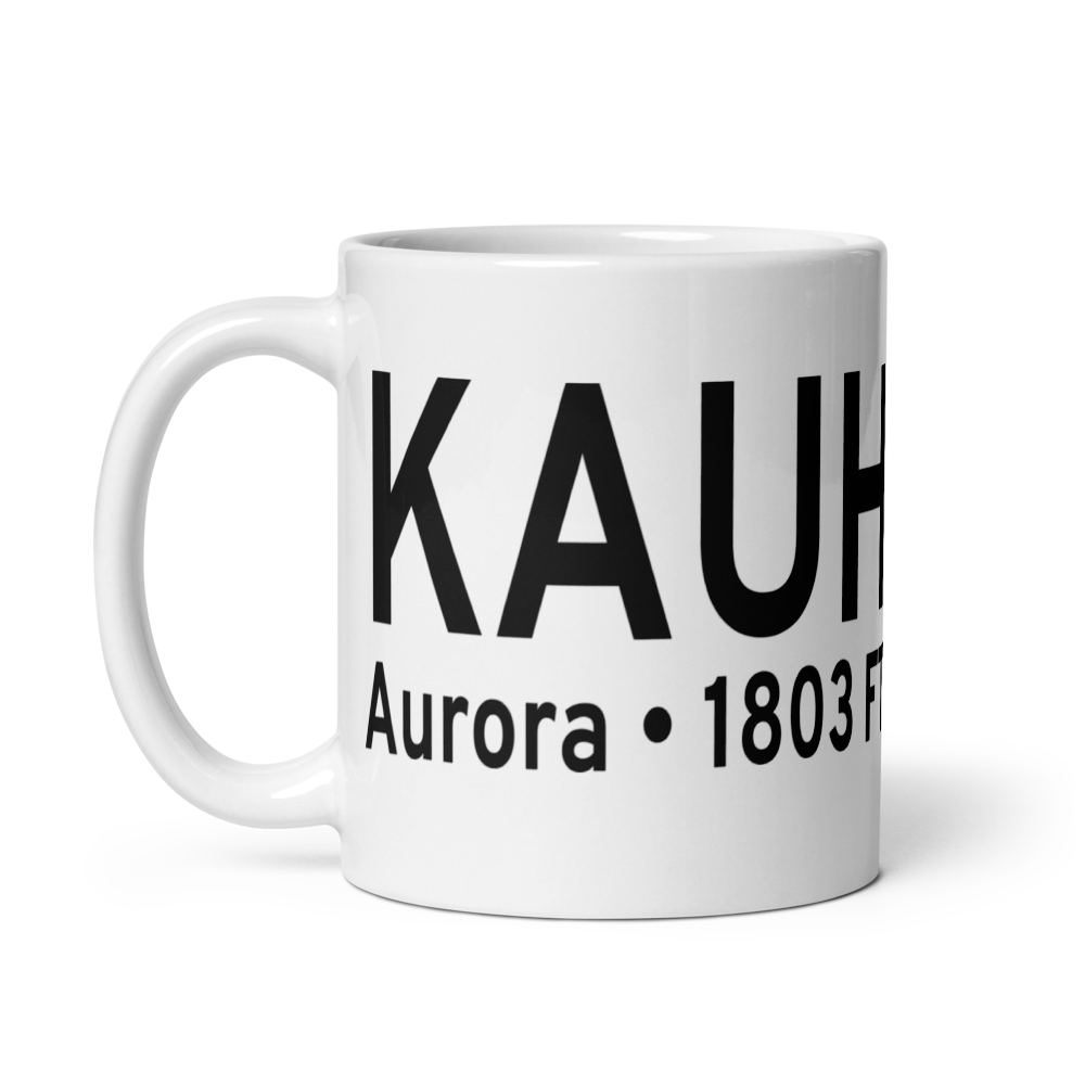 Aurora Municipal Al Potter Field (KAUH) ICAO Mug 