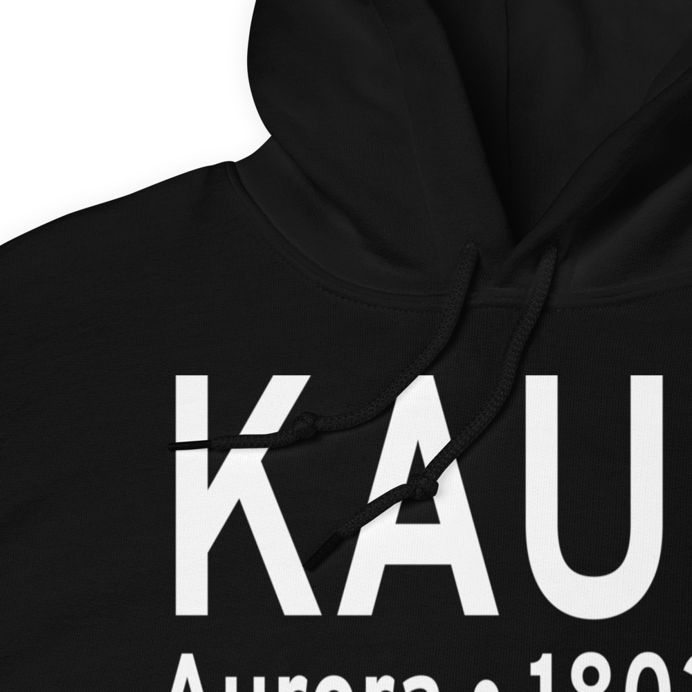Aurora Municipal Al Potter Field (KAUH) ICAO Hoodie Sweatshirt 
