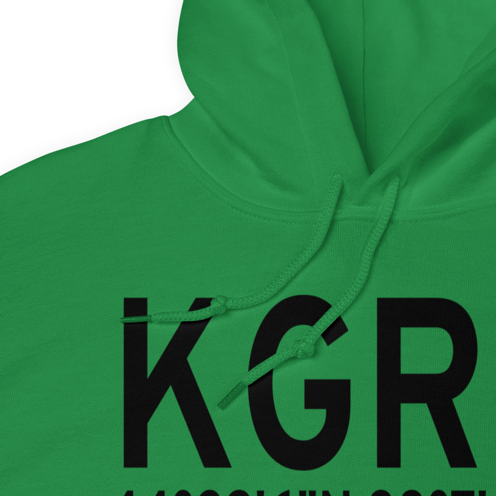 Austin Straubel International Airport (KGRB) ICAO Hoodie Sweatshirt 