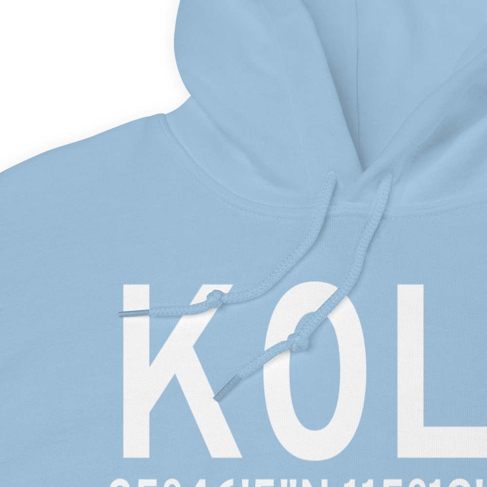 Jean Airport (K0L7) ICAO Hoodie Sweatshirt 