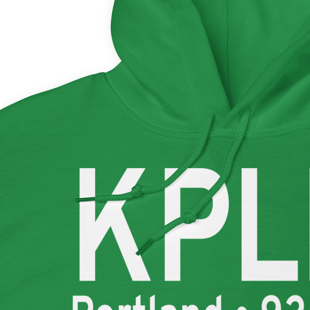 Portland Municipal Airport (KPLD) ICAO Hoodie Sweatshirt 