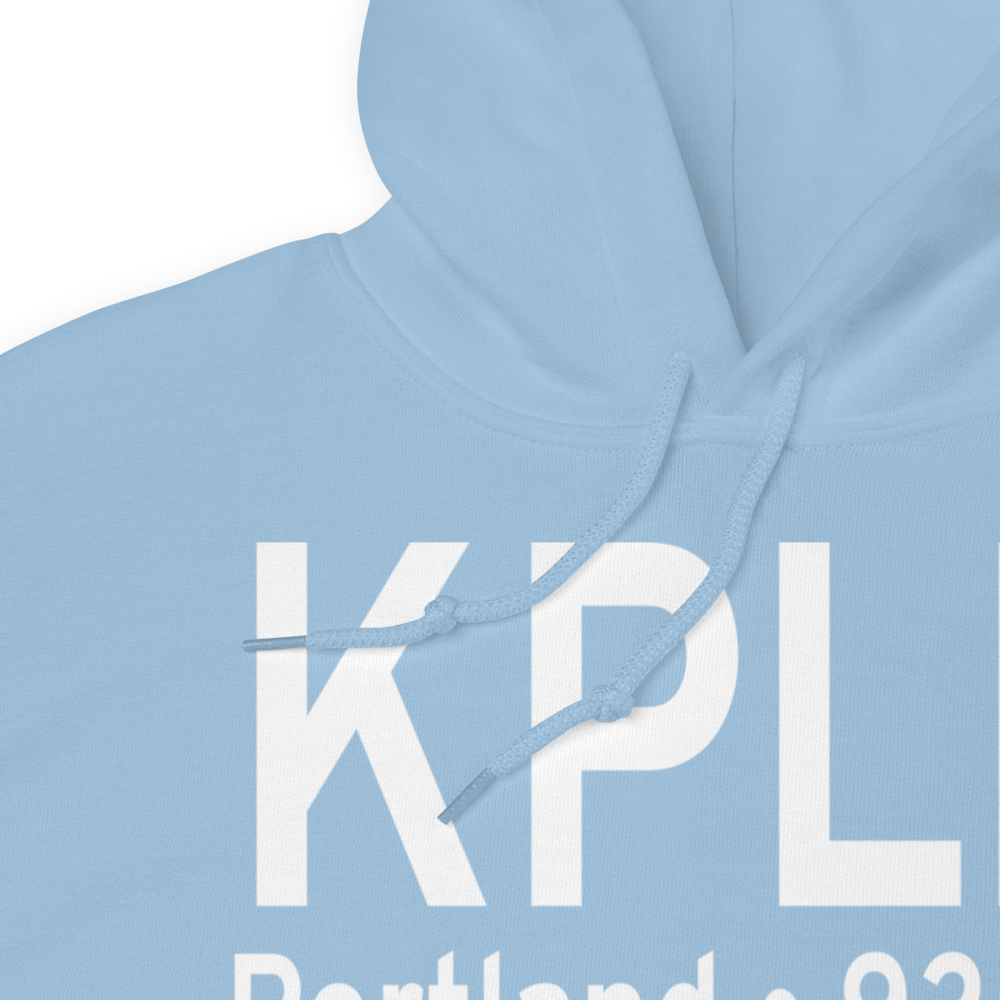 Portland Municipal Airport (KPLD) ICAO Hoodie Sweatshirt 