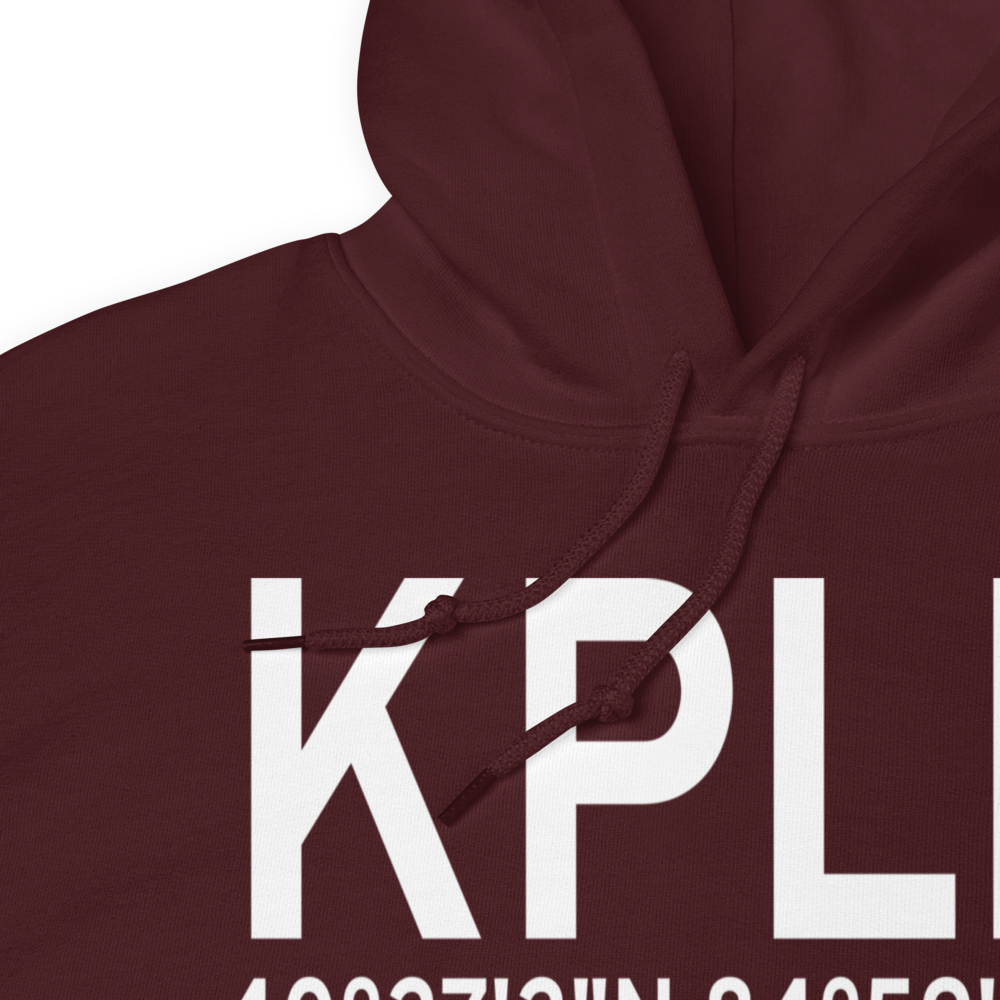 Portland Municipal Airport (KPLD) ICAO Hoodie Sweatshirt 