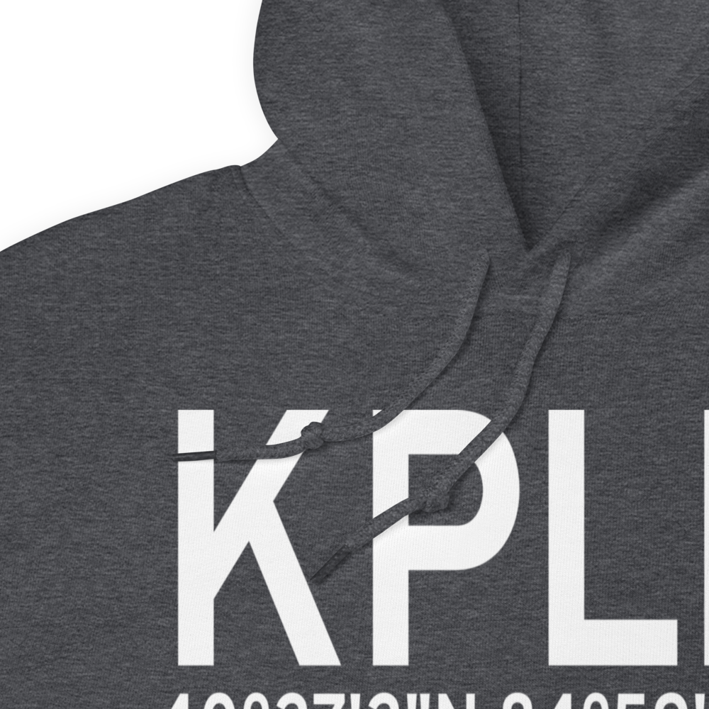 Portland Municipal Airport (KPLD) ICAO Hoodie Sweatshirt 
