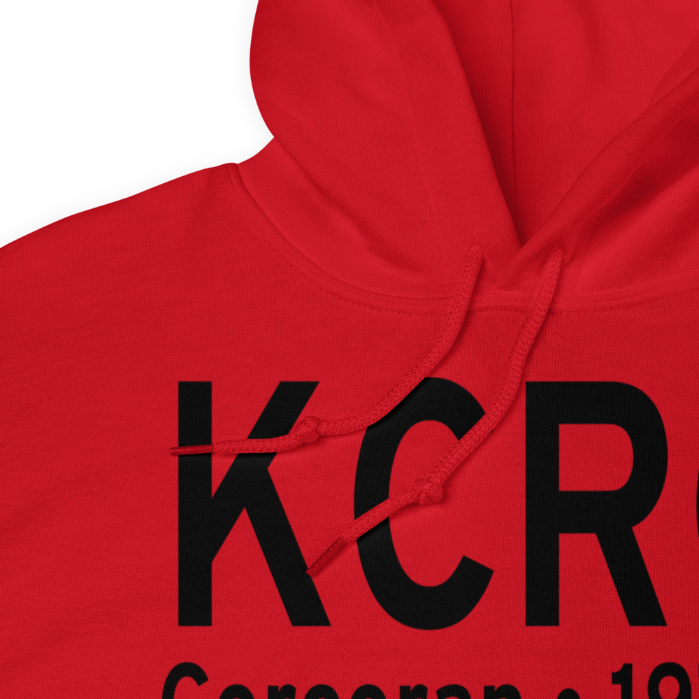 Corcoran Airport (KCRO) ICAO Hoodie Sweatshirt 