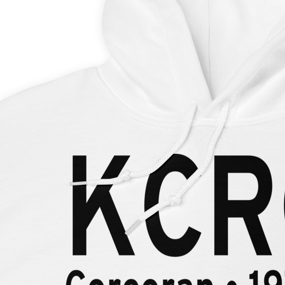 Corcoran Airport (KCRO) ICAO Hoodie Sweatshirt 
