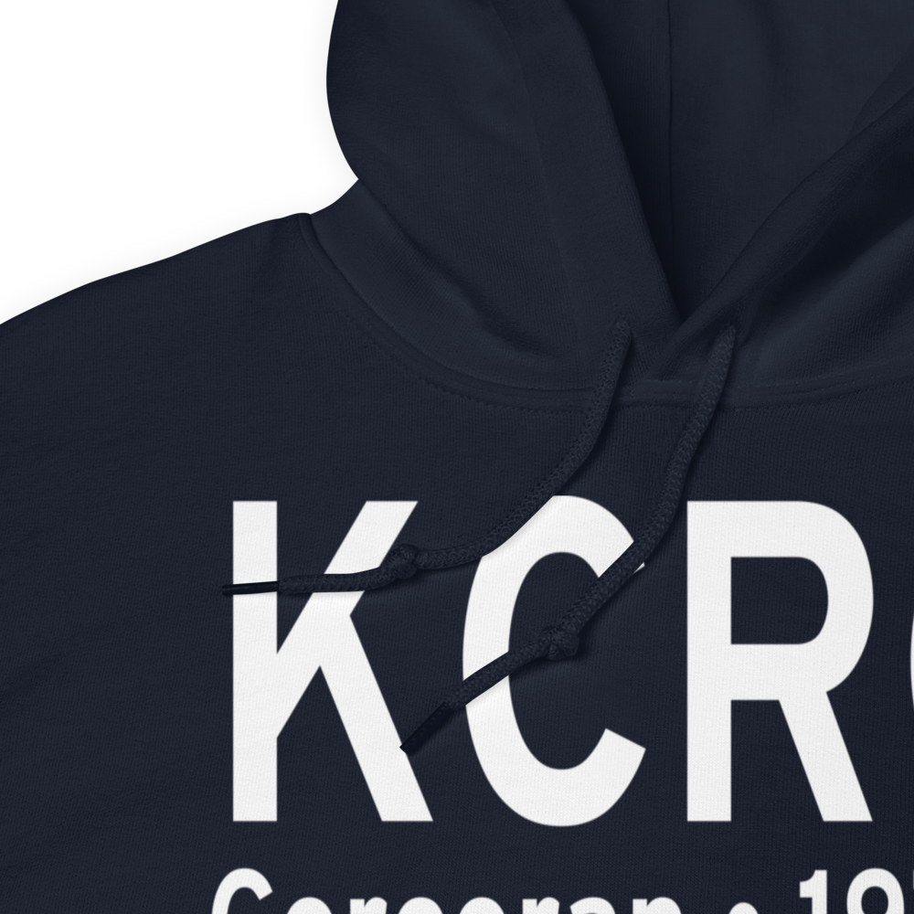 Corcoran Airport (KCRO) ICAO Hoodie Sweatshirt 