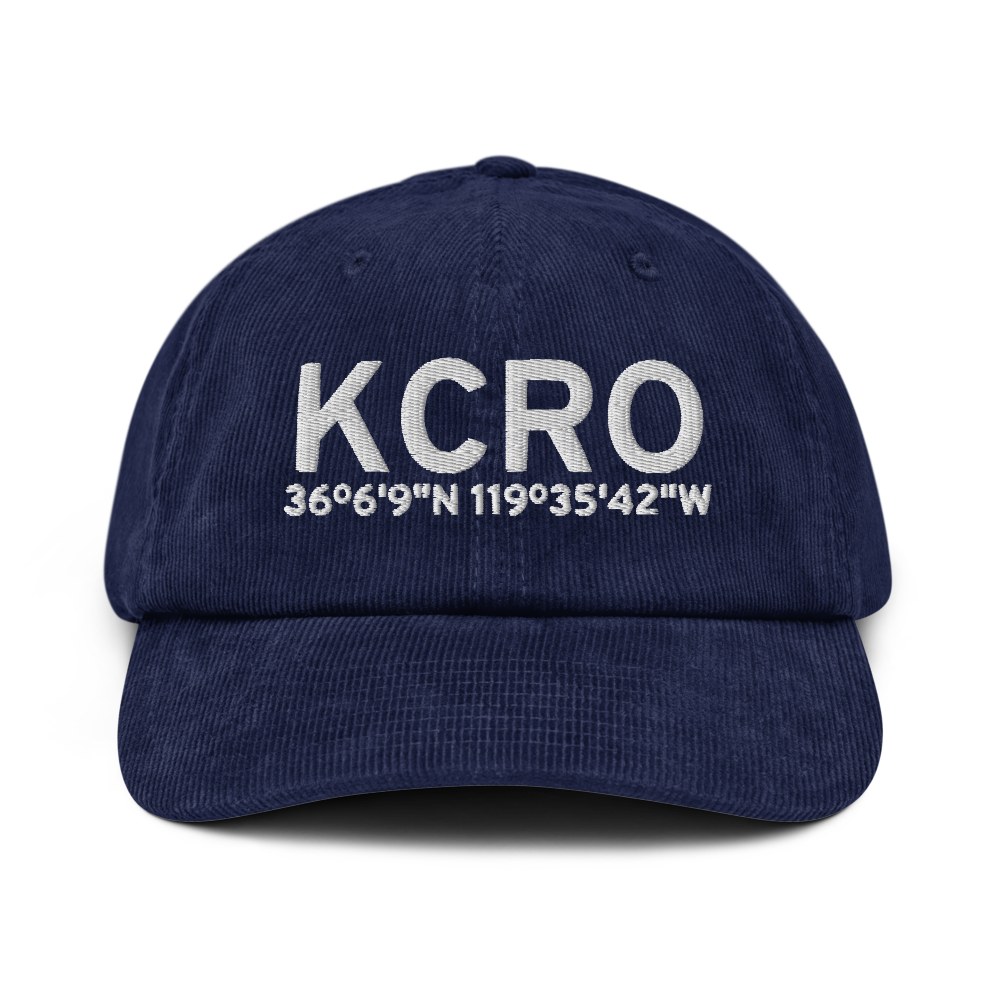 Corcoran Airport (KCRO) ICAO Hat 