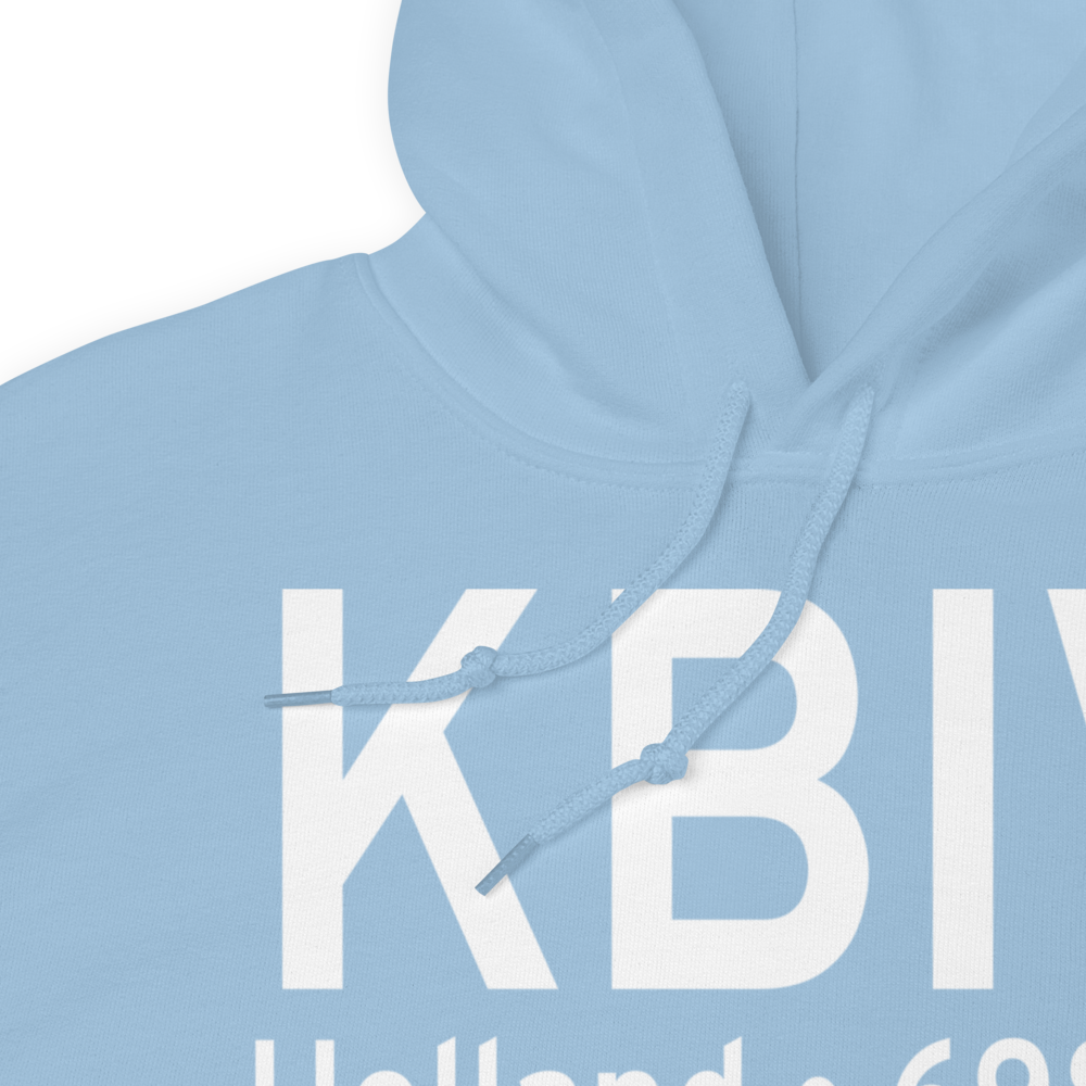 Tulip City Airport (KBIV) ICAO Hoodie Sweatshirt 