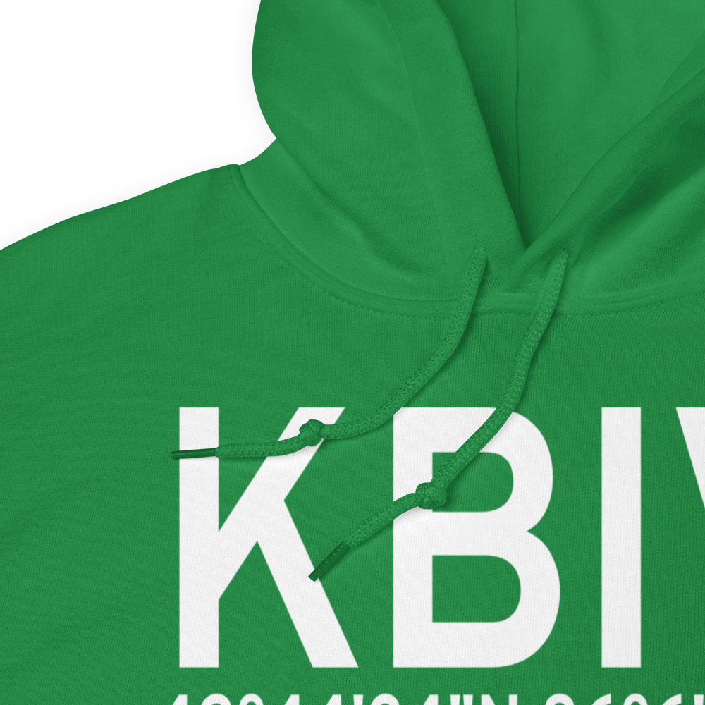 Tulip City Airport (KBIV) ICAO Hoodie Sweatshirt 