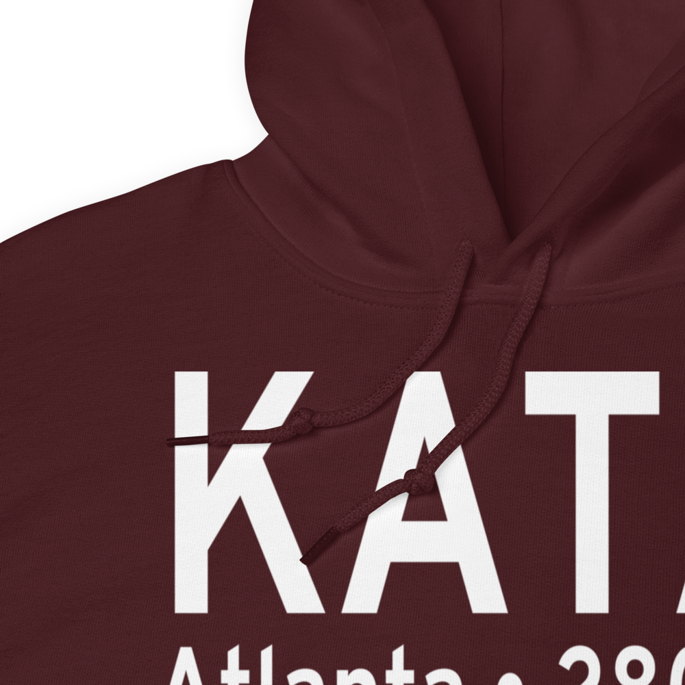 Hall Miller Municipal Airport (KATA) ICAO Hoodie Sweatshirt 