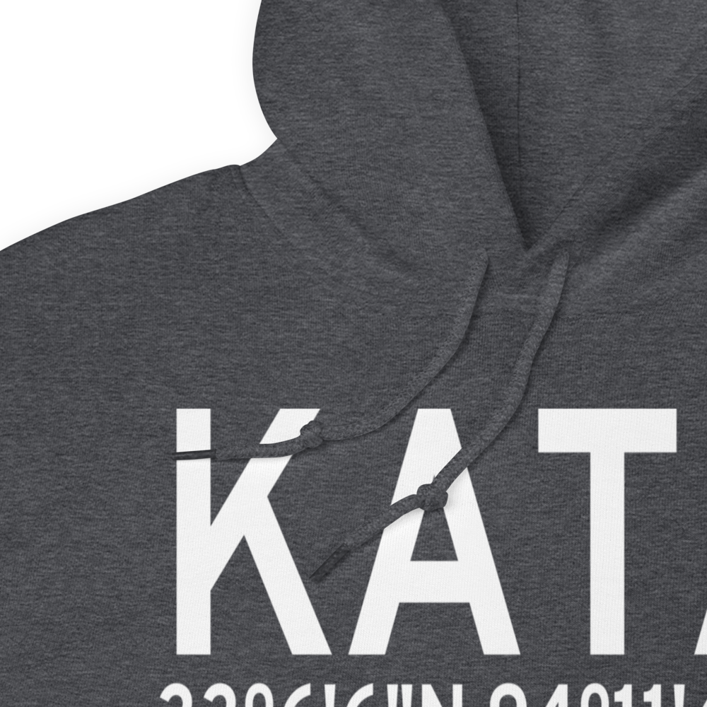 Hall Miller Municipal Airport (KATA) ICAO Hoodie Sweatshirt 