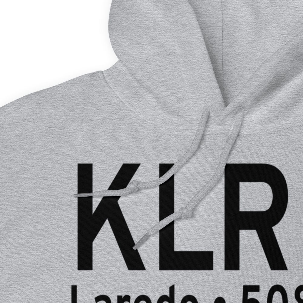 Laredo International Airport (KLRD) ICAO Hoodie Sweatshirt 