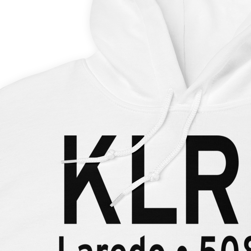 Laredo International Airport (KLRD) ICAO Hoodie Sweatshirt 