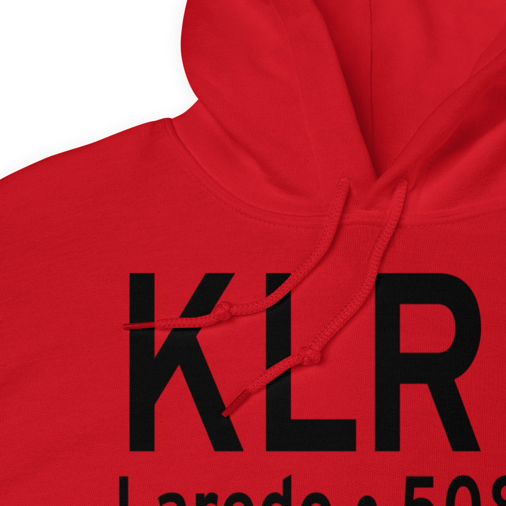 Laredo International Airport (KLRD) ICAO Hoodie Sweatshirt 