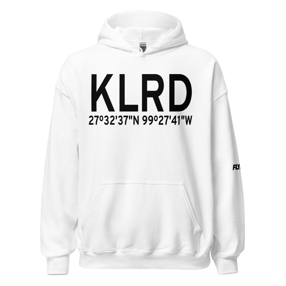 Laredo International Airport (KLRD) ICAO Hoodie Sweatshirt 
