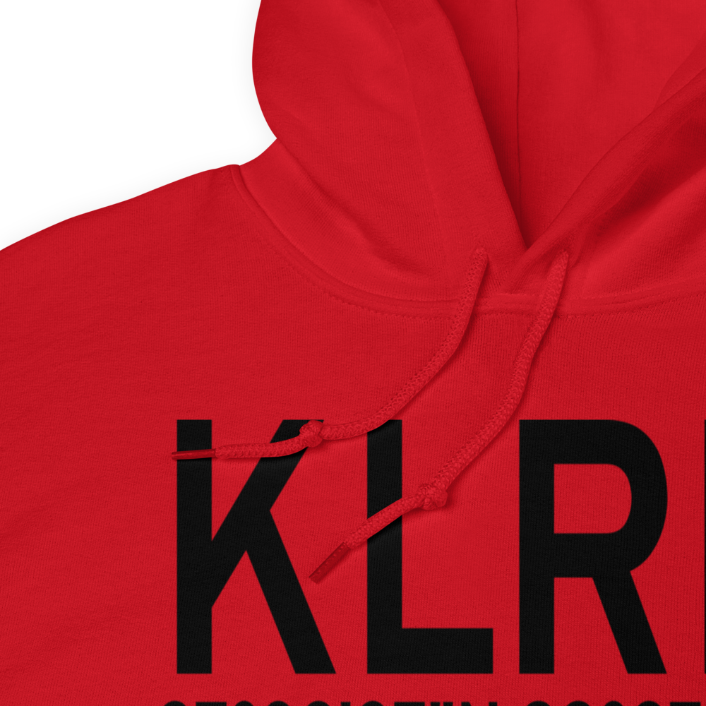 Laredo International Airport (KLRD) ICAO Hoodie Sweatshirt 