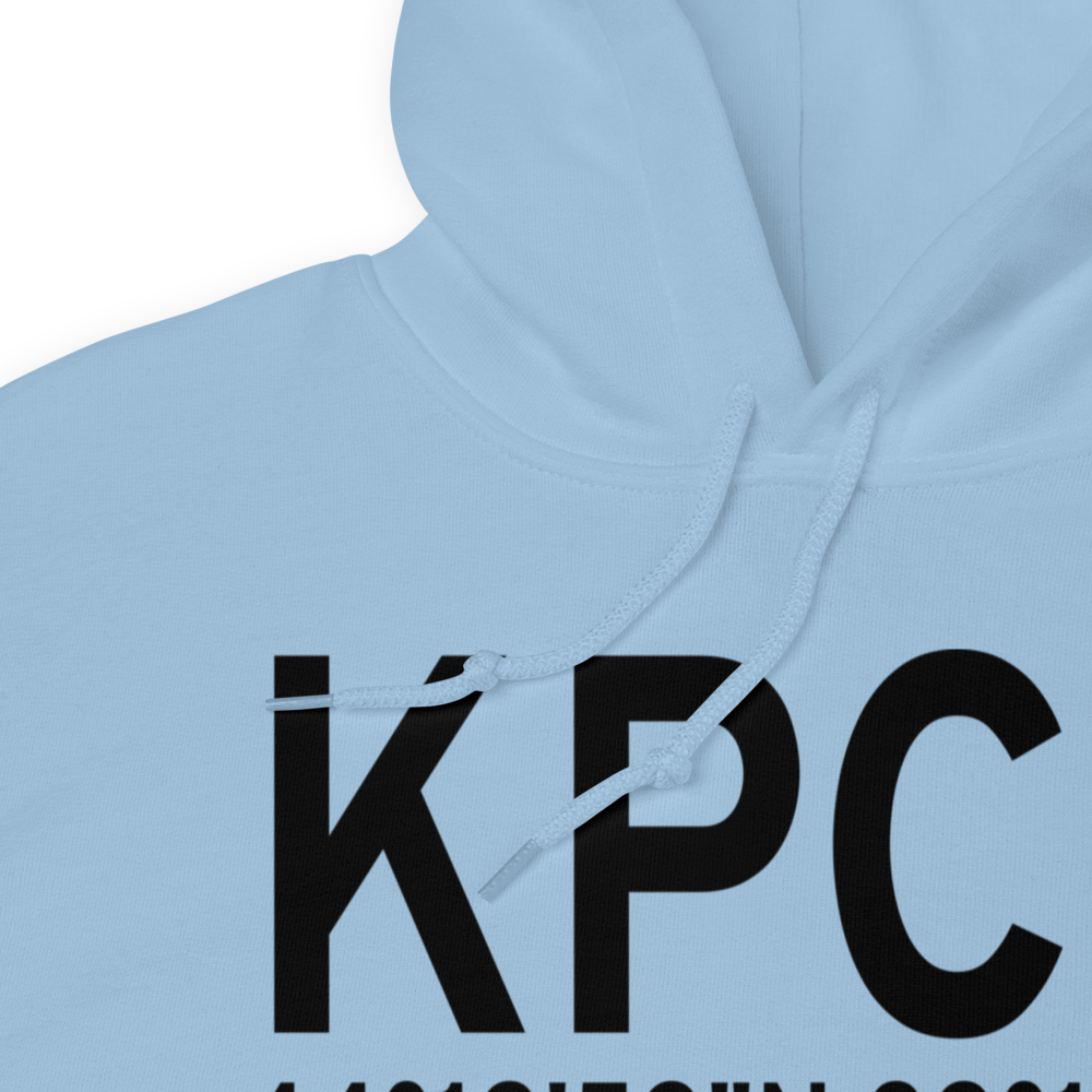 Waupaca Municipal Airport (KPCZ) ICAO Hoodie Sweatshirt 