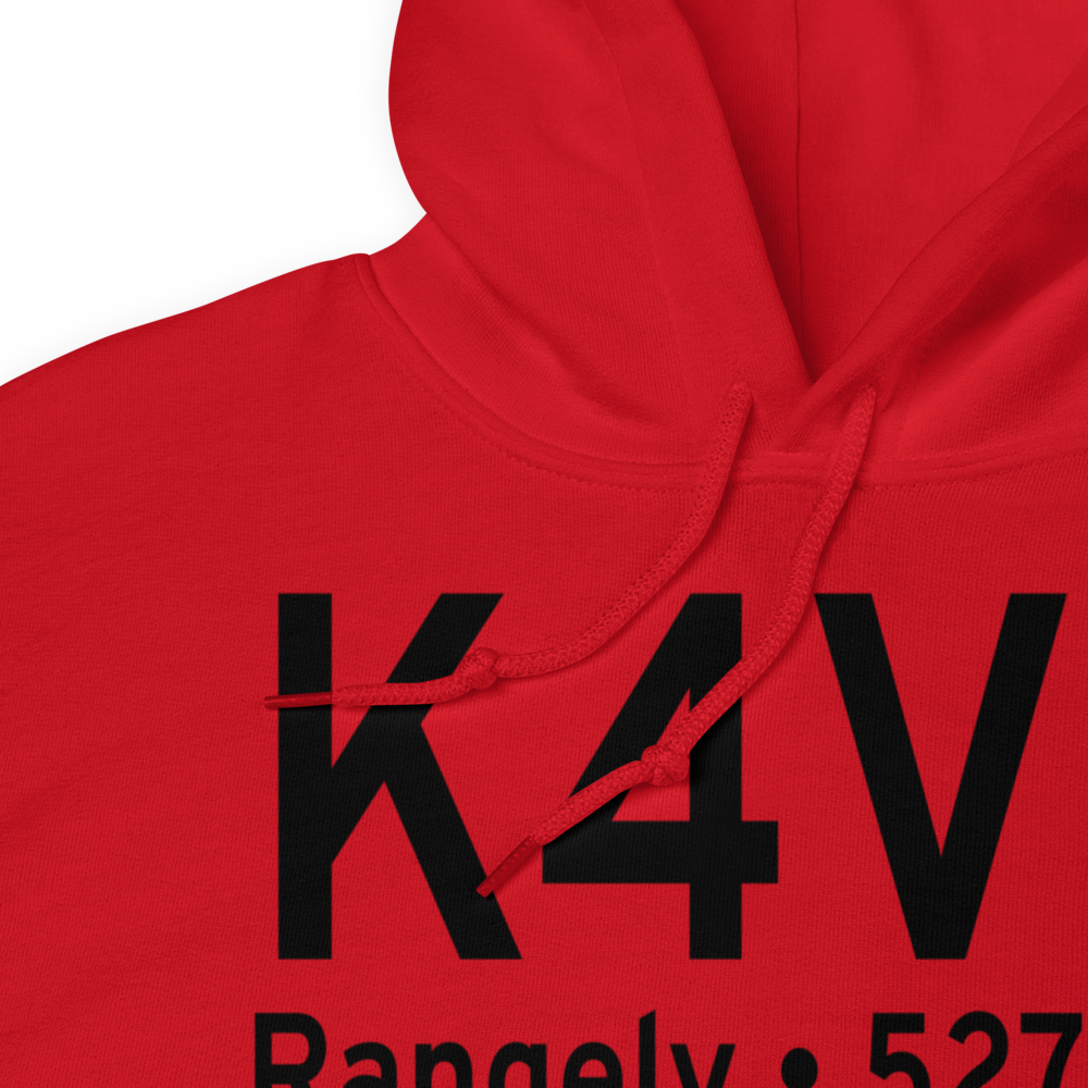 Rangely Airport (K4V0) ICAO Hoodie Sweatshirt 