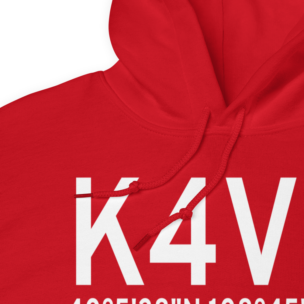 Rangely Airport (K4V0) ICAO Hoodie Sweatshirt 