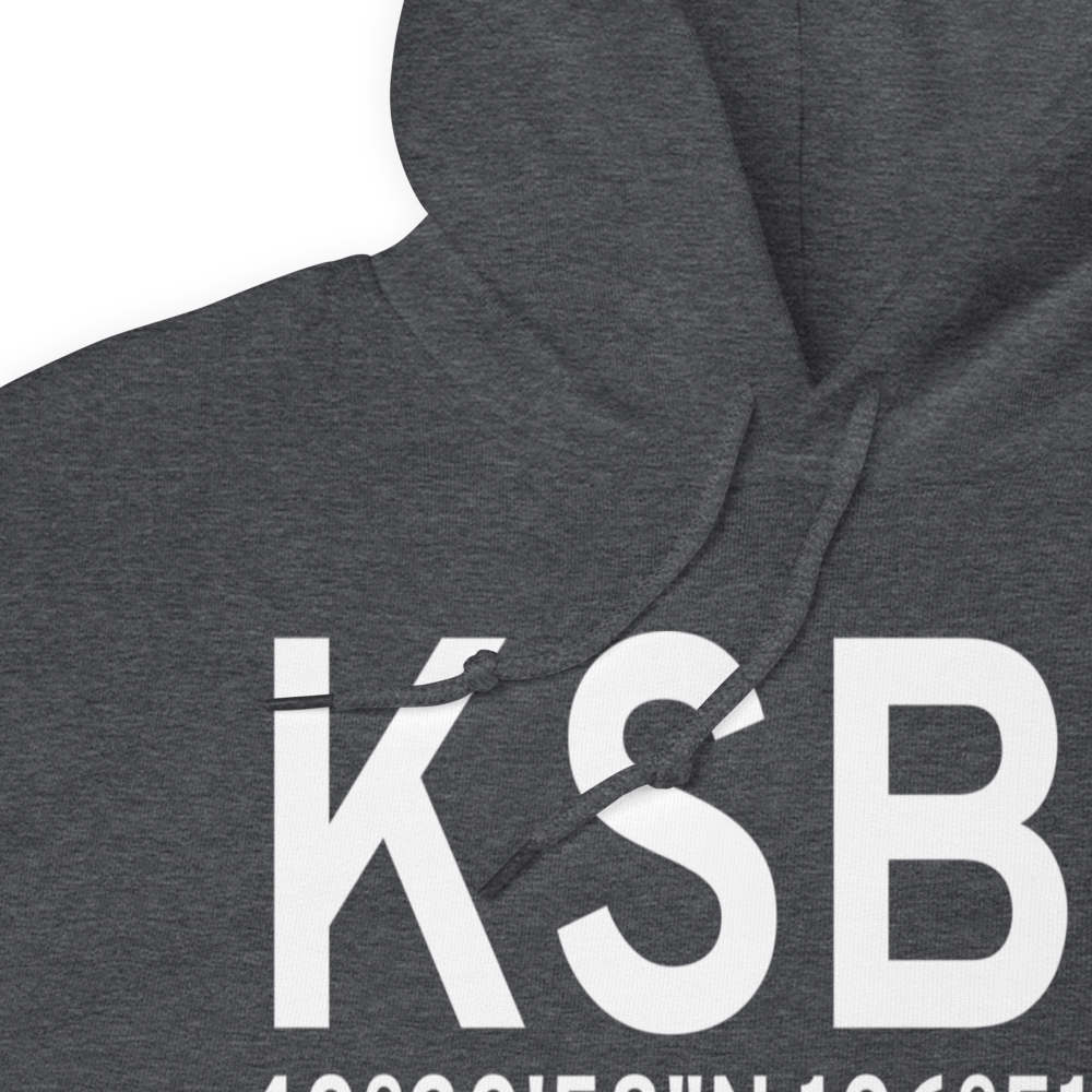 Steamboat Springs Bob Adams Field (KSBS) ICAO Hoodie Sweatshirt 