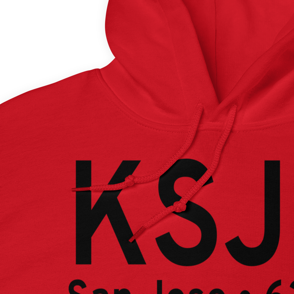 Norman Y. Mineta San Jose International Airport (KSJC) ICAO Hoodie Sweatshirt 