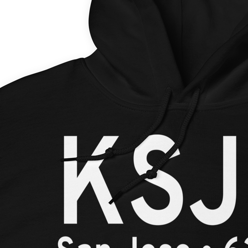 Norman Y. Mineta San Jose International Airport (KSJC) ICAO Hoodie Sweatshirt 