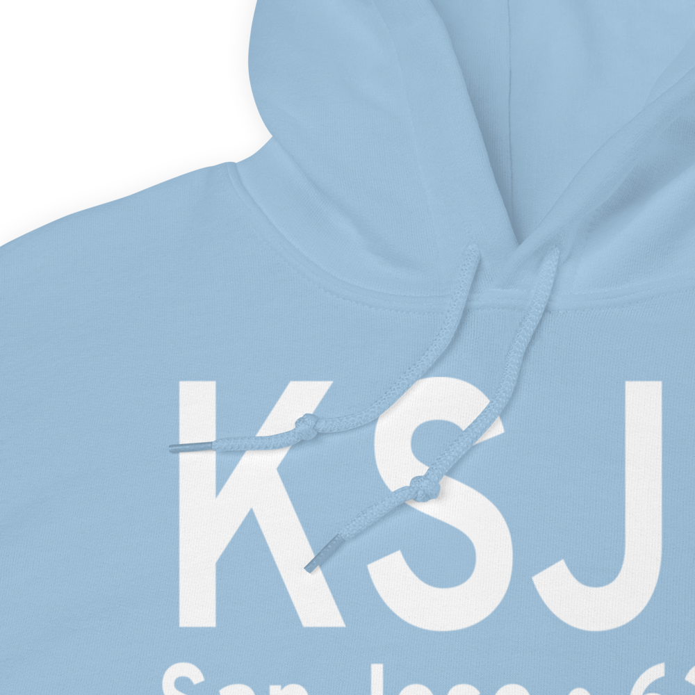 Norman Y. Mineta San Jose International Airport (KSJC) ICAO Hoodie Sweatshirt 