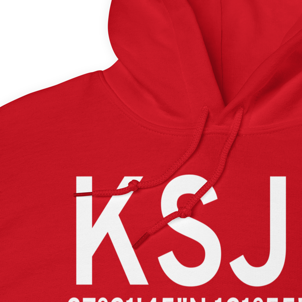 Norman Y. Mineta San Jose International Airport (KSJC) ICAO Hoodie Sweatshirt 