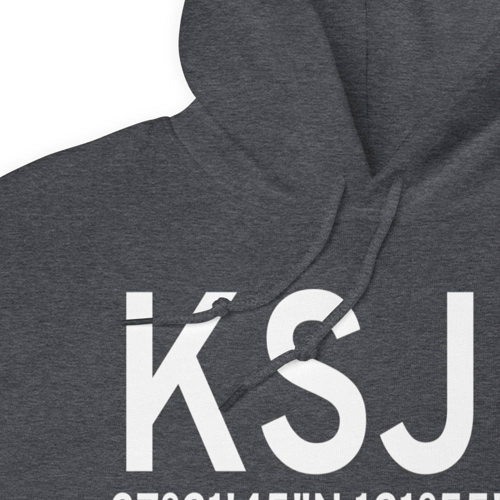 Norman Y. Mineta San Jose International Airport (KSJC) ICAO Hoodie Sweatshirt 
