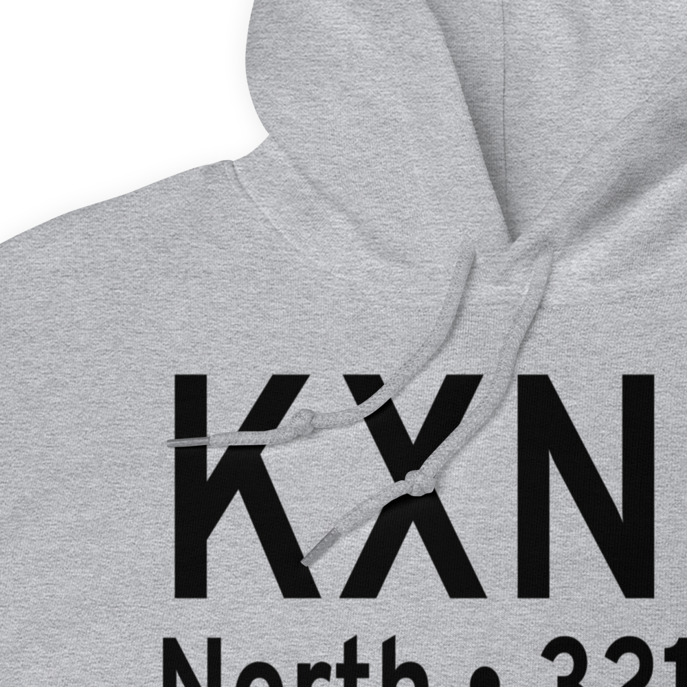 North Air Force Auxillary Airfield (KXNO) ICAO Hoodie Sweatshirt 