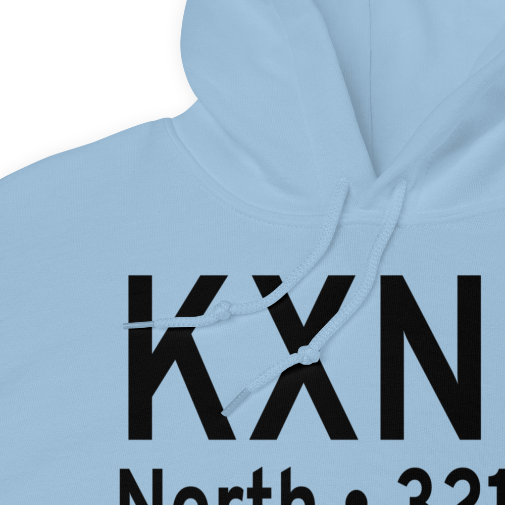 North Air Force Auxillary Airfield (KXNO) ICAO Hoodie Sweatshirt 