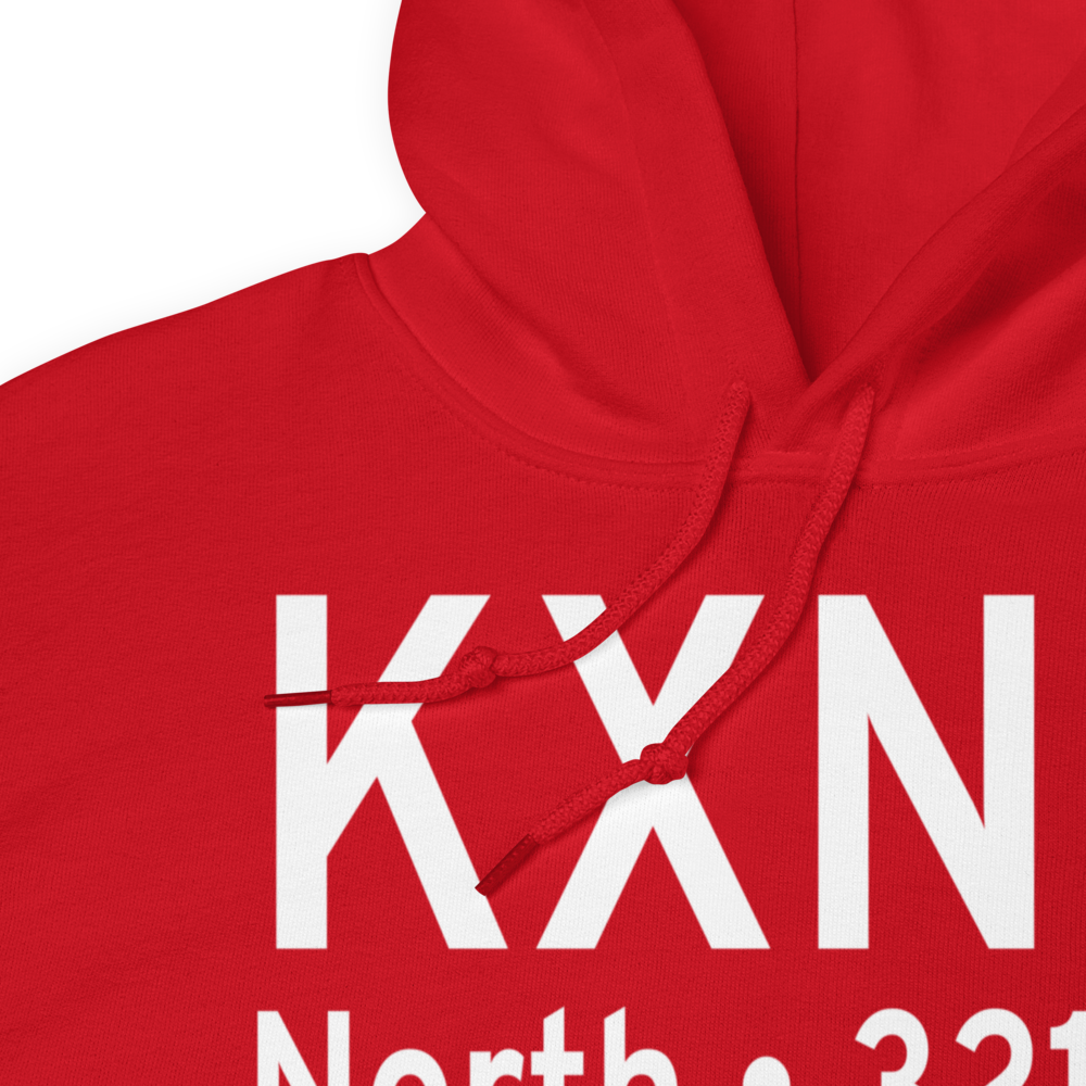 North Air Force Auxillary Airfield (KXNO) ICAO Hoodie Sweatshirt 