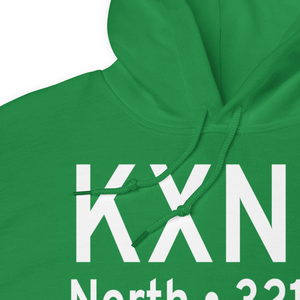 North Air Force Auxillary Airfield (KXNO) ICAO Hoodie Sweatshirt 