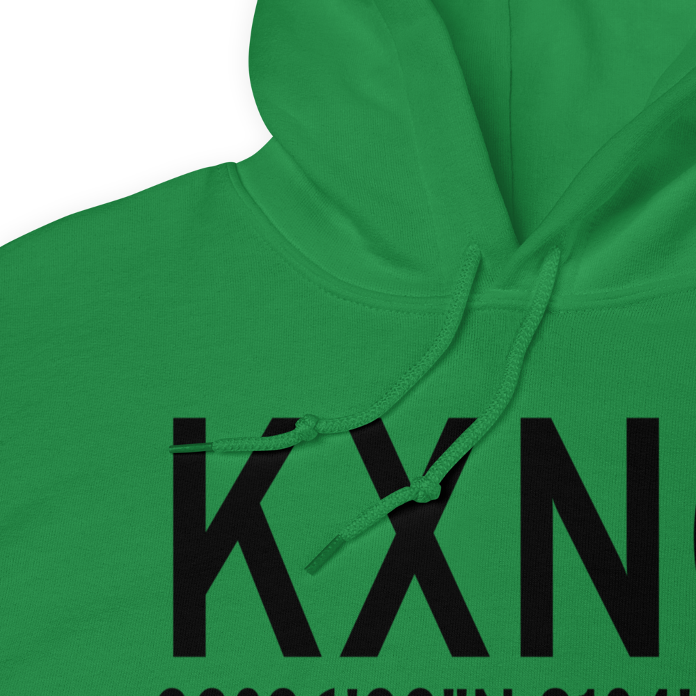 North Air Force Auxillary Airfield (KXNO) ICAO Hoodie Sweatshirt 