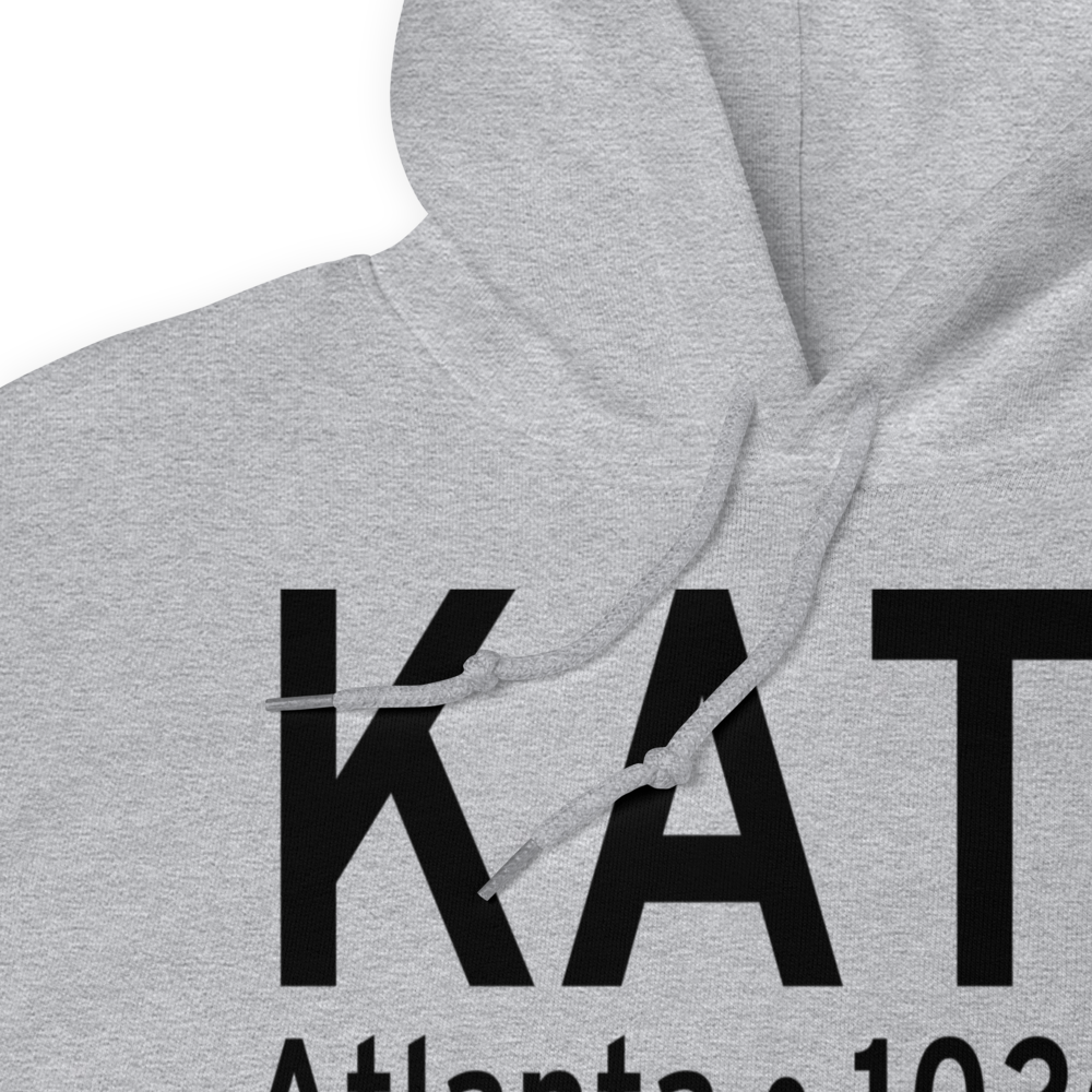 Hartsfield Jackson Atlanta International Airport (KATL) ICAO Hoodie Sweatshirt 
