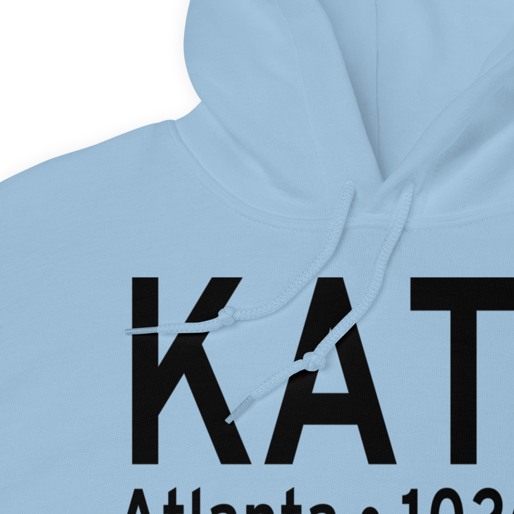 Hartsfield Jackson Atlanta International Airport (KATL) ICAO Hoodie Sweatshirt 
