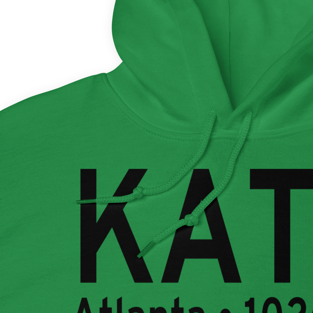 Hartsfield Jackson Atlanta International Airport (KATL) ICAO Hoodie Sweatshirt 