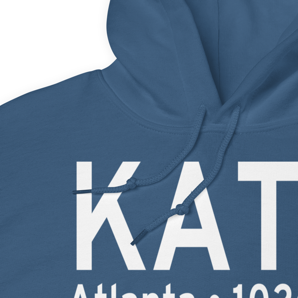 Hartsfield Jackson Atlanta International Airport (KATL) ICAO Hoodie Sweatshirt 