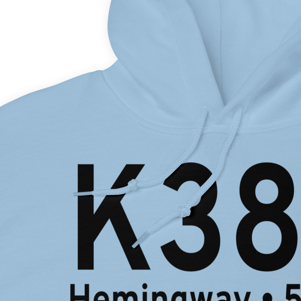 Hemingway Stuckey Airport (K38J) ICAO Hoodie Sweatshirt 