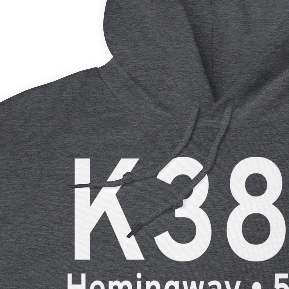 Hemingway Stuckey Airport (K38J) ICAO Hoodie Sweatshirt 