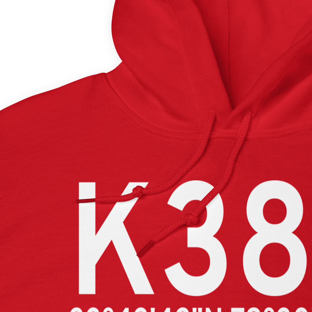 Hemingway Stuckey Airport (K38J) ICAO Hoodie Sweatshirt 