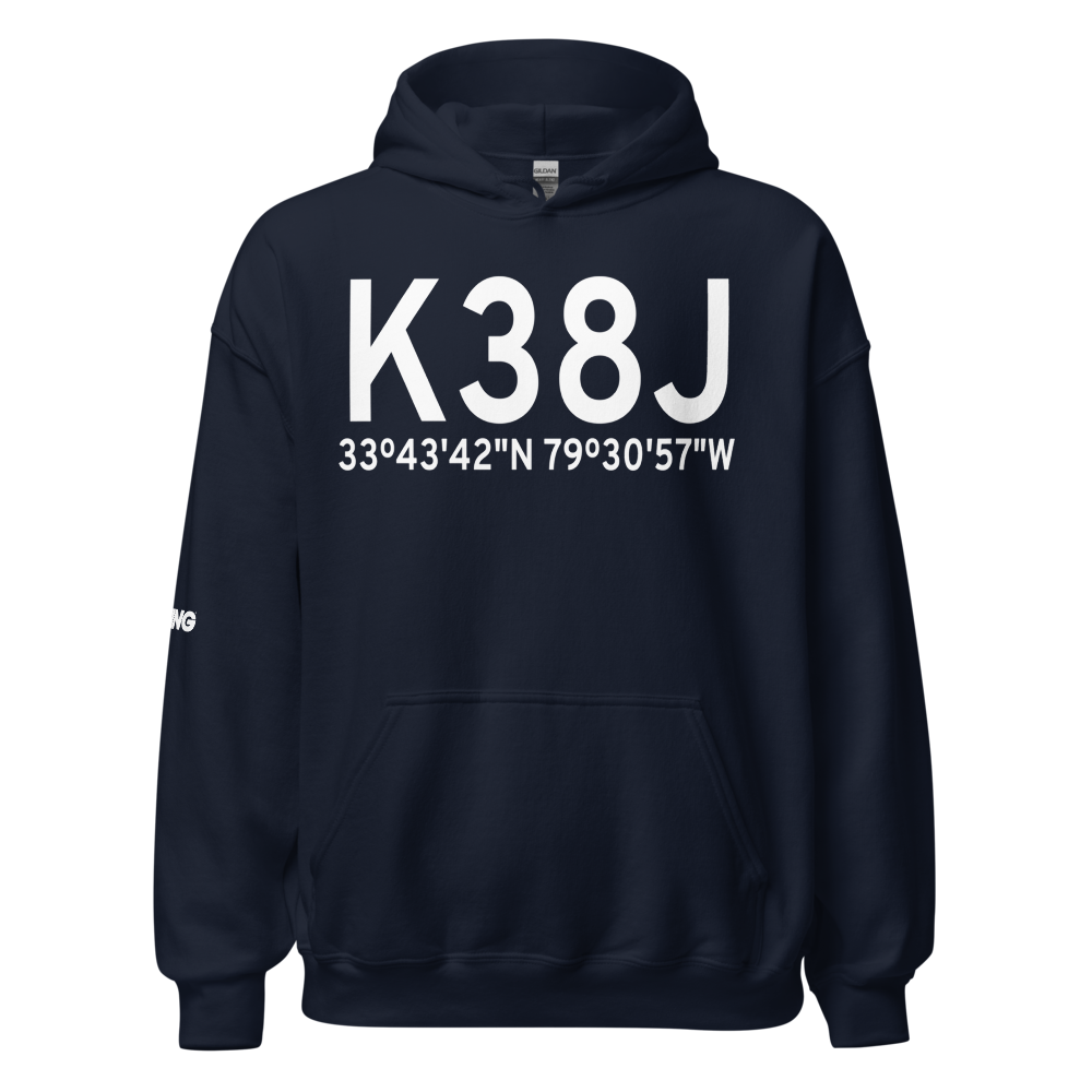 Hemingway Stuckey Airport (K38J) ICAO Hoodie Sweatshirt 