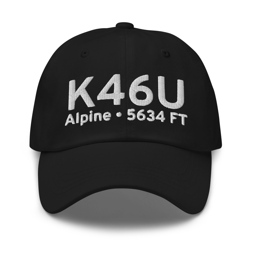 Alpine Airport (K46U) ICAO Hat 