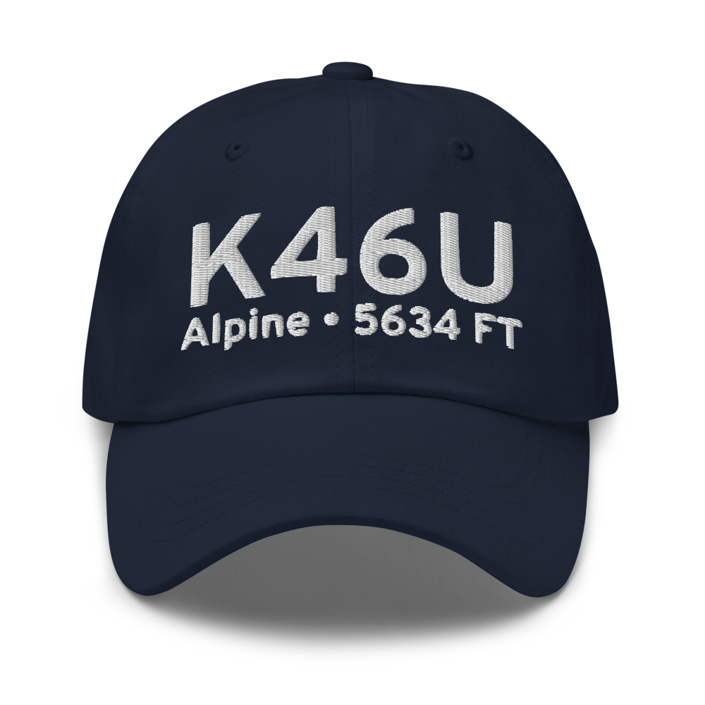 Alpine Airport (K46U) ICAO Hat 
