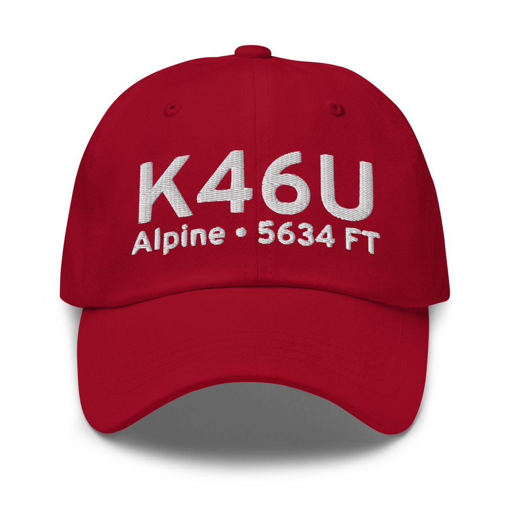 Alpine Airport (K46U) ICAO Hat 